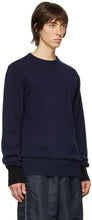Random Identities Navy Knit Sweater