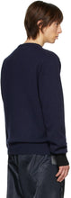 Random Identities Navy Knit Sweater