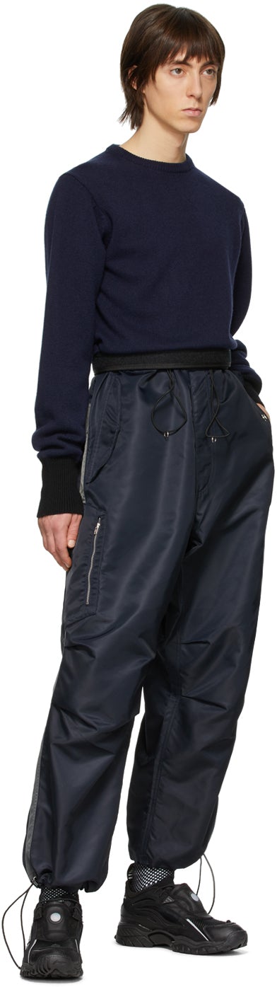 Random Identities Navy Knit Sweater