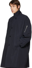 Random Identities Navy Newcar Coat