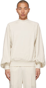 Random Identities Off-White Rich Sleeve Sweatshirt - Identité aléatoire Sweat-shirt riche en riche blanc - 임의의 정체적 인 정체적 인 정체적 인 슬리브 스웨터