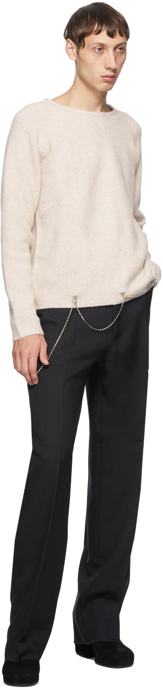 Random Identities Pink Chain Crewneck