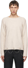 Random Identities Pink Chain Crewneck - Identités aléatoires Crewneck de chaîne rose - 임의의 정체성 분홍색 체인 Crewneck.