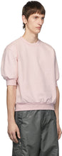 Random Identities Pink Fleece Short Sleeve Sweatshirt