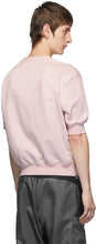 Random Identities Pink Fleece Short Sleeve Sweatshirt