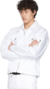 Random Identities White Denim Jacket