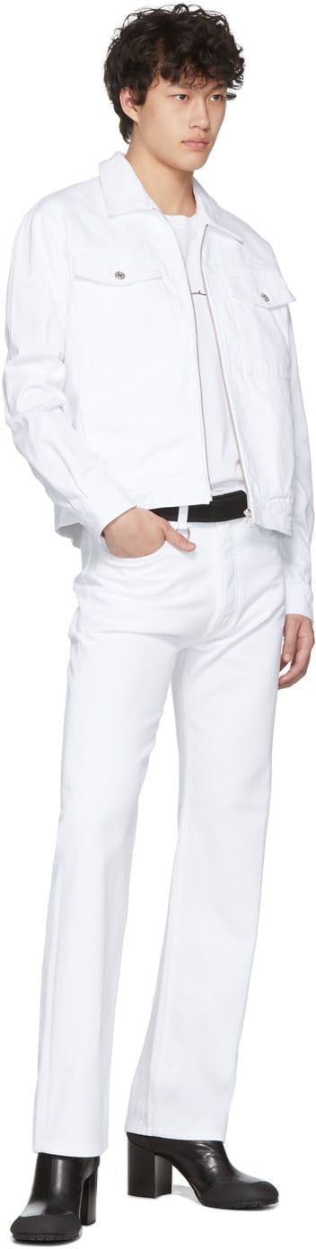Random Identities White Denim Jacket