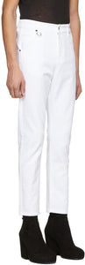 Random Identities White I Bless The 60's Jeans