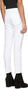 Random Identities White I Bless The 60's Jeans