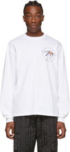 Random Identities White Mosquito Long Sleeve T-Shirt - Identités aléatoires T-shirt à manches longues en moustique blanche - 임의의 정체성 흰색 모기 긴 소매 티셔츠