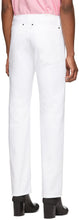 Random Identities White Slash Jeans
