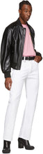 Random Identities White Slash Jeans