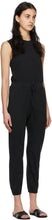 Raquel Allegra Black Classic Jersey Jumpsuit