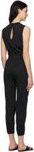 Raquel Allegra Black Classic Jersey Jumpsuit