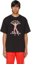 Rassvet Black Graphic Print T-Shirt - T-shirt imprimé graphique noir Rassvet - Rassvet 검정 그래픽 인쇄 티셔츠