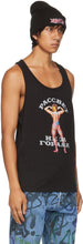 Rassvet Black Graphic Print Tank Top