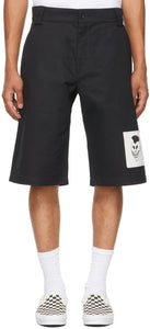 Rassvet Black Patches Shorts - Rassvet Black Patches Shorts - Rassvet 검정색 패치 반바지