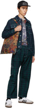Rassvet Green Check Contrast Work Jeans