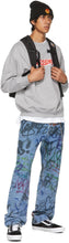 Rassvet Grey Graffiti Logo Sweatshirt