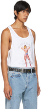 Rassvet Grey Graphic Print Tank Top