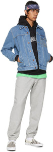 Rassvet Grey Logo Print Sweatpants