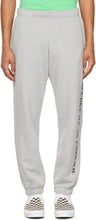 Rassvet Grey Logo Print Sweatpants - Pantalon de survêtement d'impression de logo gris Rassvet - Rassvet 회색 로고 인쇄 스웨트 팬츠