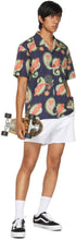 Rassvet Navy Graphic Print Paisley Short Sleeve Shirt