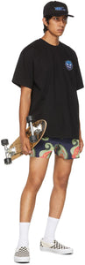 Rassvet Navy Graphic Print Shorts