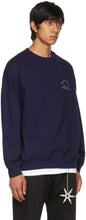 Rassvet Navy Graphic Print Sweatshirt