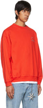 Rassvet Red Graphic Print Sweatshirt