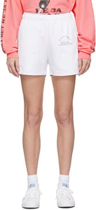 Rassvet White Logo Graphic Shorts - Short graphique de logo blanc Rassvet - Rassvet 흰색 로고 그래픽 반바지