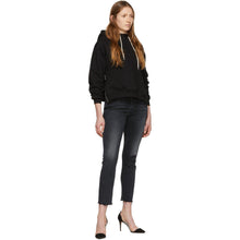 Re/Done Black High Rise Ankle Crop Jeans - Re / Done Black Haute Haute Crop De Crop De Crop - 다시 / 완료 블랙 고층 발목 자르기 청바지