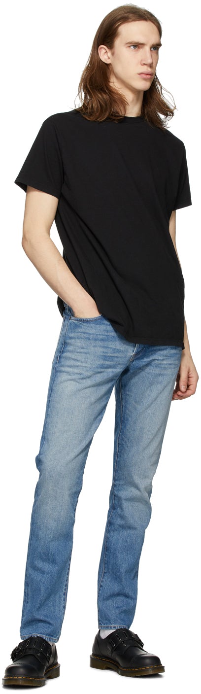 Re/Done Blue Light Slim Fit Jeans