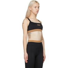 Reebok By Victoria Beckham Black Seamless Low-Impact Sports Bra