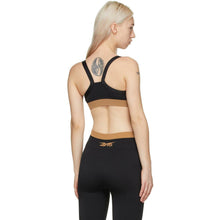 Reebok By Victoria Beckham Black Seamless Low-Impact Sports Bra