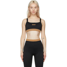 Reebok By Victoria Beckham Black Seamless Low-Impact Sports Bra