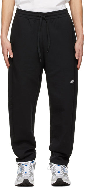 Reebok Classics Black DreamBlend Track Pants - Reebok Classics Pantalon Noir Dreamblend Track - Reebok Classics Black Dreamblend 트랙 바지