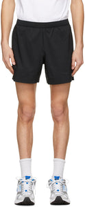 Reebok Classics Black Two-In-One Shorts - Reebok Classics Noir Deux-In-One Shorts - Reebok Classics Black 2-in-One 반바지