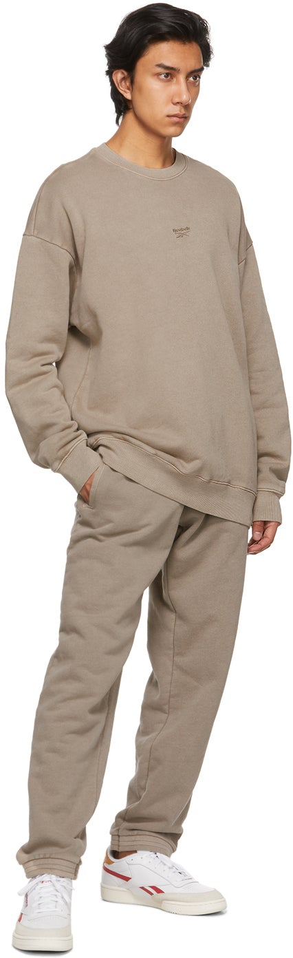 Reebok Classics Taupe Natural Dye Sweatshirt
