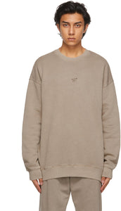 Reebok Classics Taupe Natural Dye Sweatshirt - Sweat-shirt de colorant naturel taupe de reebok classiques - Reebok Classics Taupe Natural 염료 스웨터