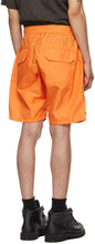 Reese Cooper Orange Ripstop Cargo Shorts