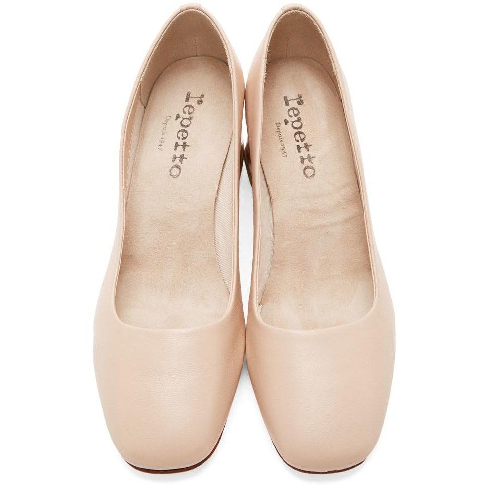 Repetto Beige Marlow Pumps
