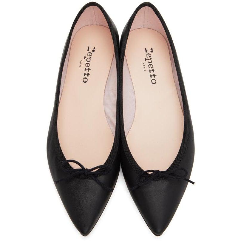 Repetto Black Brigitte Ballerina Flats – BlackSkinny