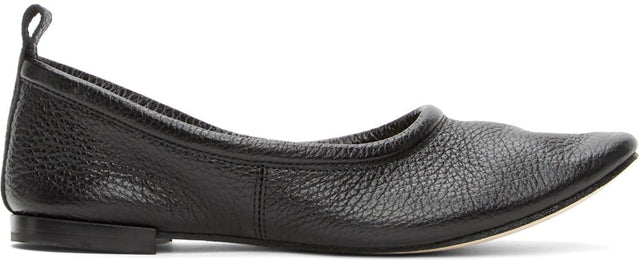 Repetto Black Romeo Ballerina Flats - Repetto Noir Romeo Ballerina Appartements - repetto 검은 로미오 발레리나 아파트