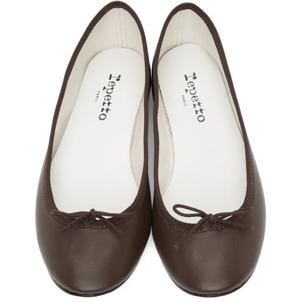 Repetto Brown Cendrillon Ballerina Flats