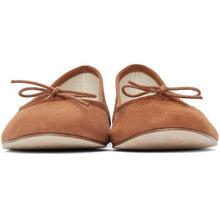 Repetto Brown Suede Cendrillon Ballerina Flats