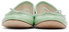 Repetto Green Cendrillon Ballerina Flats