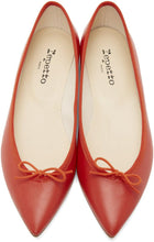 Repetto Red Brigitte Ballerina Flats