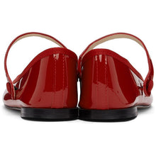 Repetto Red Patent Lio Mary Jane Ballerina Flats