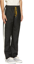 Rhude Black Collegiate Track Trousers